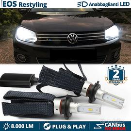 Lampadine LED per VW EOS RESTYLING H7 Luce Bianca