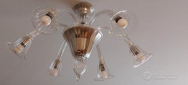Coppia Lampadari a 6 bracci
