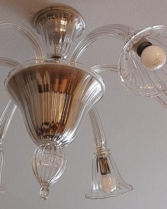 Coppia Lampadari a 6 bracci