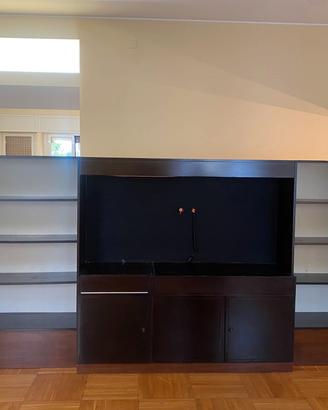 Mobile TV in legno su misura – 366 × 166