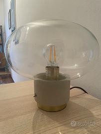 Lampada da tavolo IKEA vetro design moderno