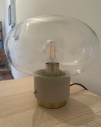Lampada da tavolo IKEA vetro design moderno