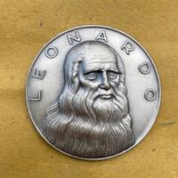 Medaglia Leonardo - Moneta Villa Flamini  SAF rara