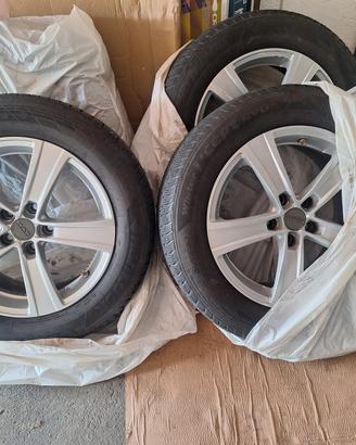 cerchi in lega 17" MAC, gommati HANKOOK invernali