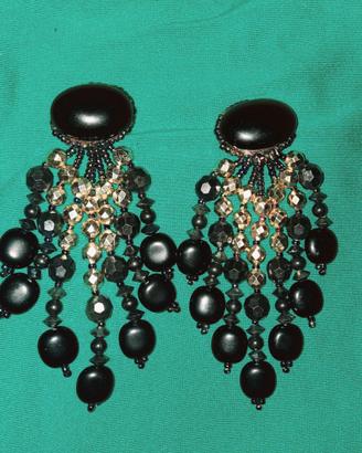 Orecchini vintage anni 80