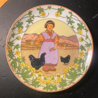 Piatto porcellana Heinrich-Villeroy & Boch Unicef