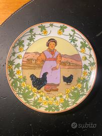 Piatto porcellana Heinrich-Villeroy & Boch Unicef