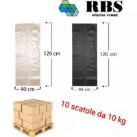 Sacchi spazzatura 90x120 100 kg 