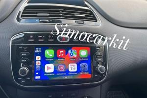 AUTORADIO ANDROID 14 CARPLAY PER FIAT PUNTO EVO