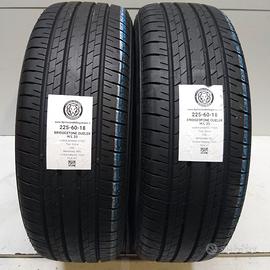 2 GOMME 225 60 18 BRIDGESTONE A27633