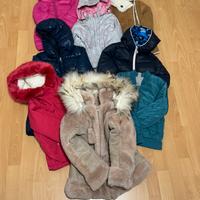 Giubbotti da bambina 4-6 anni