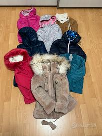 Giubbotti da bambina 4-6 anni