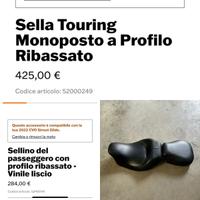 Sella touring road street glide