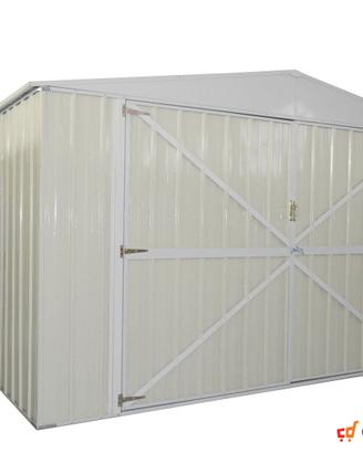 Box auto in Acciaio lamiera 360x514 cm avorio
