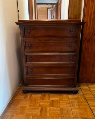 Settimanale 5 Cassetti Legno