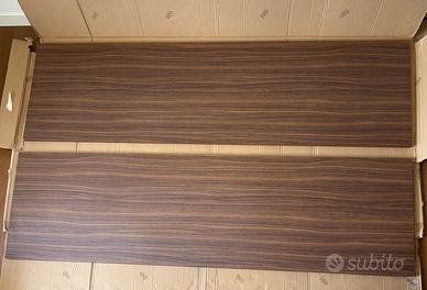 Top cucina Aran Cucine Noce Caracalla 212,5x61 cm