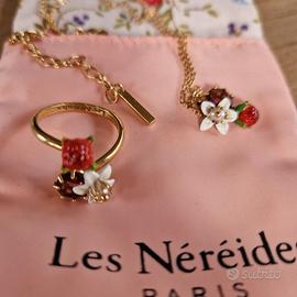 Collana con pendente e anello Les Néréides