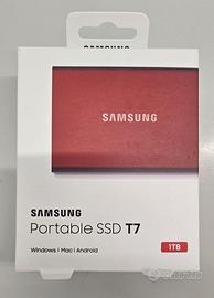 SSD Esterno Portatile da 1 TB - Samsung T7