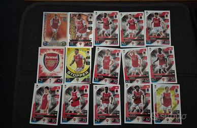 Lotto 15 Carte Match Attax 2022/23 Arsenal FC