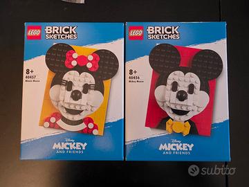 lego disney brick sketches 40456 40457