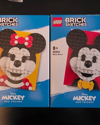 lego disney brick sketches 40456 40457