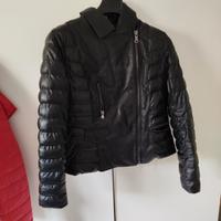 piumino nero imbottito 