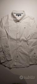 Tommy Hilfiger camicia bianca bambino