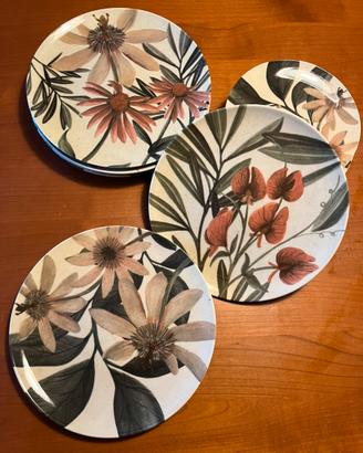 Servizio 18 piatti ceramica