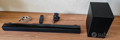 Soundbar Panasonic SCHTB150 con subwoofer wireless