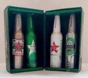 Cofanetto 4 Heineken Aluminium Limited Edition