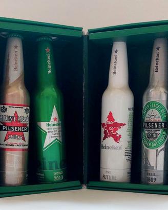 Cofanetto 4 Heineken Aluminium Limited Edition