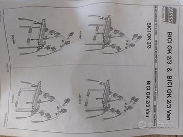 Portabici da portellone