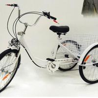 bicicletta a tre ruote da 24 pollici