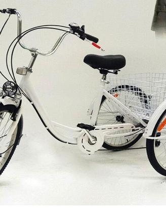 bicicletta a tre ruote da 24 pollici
