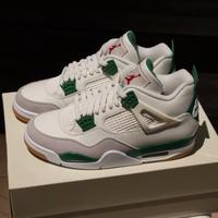 Jordan 4 Retro SB Verde Bianco Taglia 40