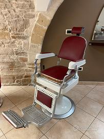 Sedia da parrucchiere vintage