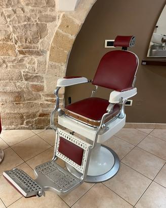 Sedia da parrucchiere vintage