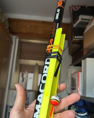combo bolognese 6 metri mulinello daiwa 3000 e acc