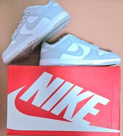 Nike Dunk Low Grigio e Bianco 42.5 Nuove