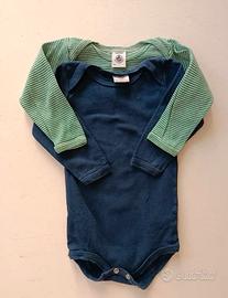 Body Petit Bateau maniche lunghe 6 m