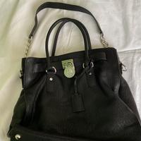 Borsa in pelle nera Michael Kors
