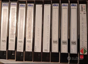 Videocassette VHS lotto 15 pz