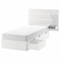 Letto NORDLI 90x200 IKEA-Come Nuovo, con Cassetti