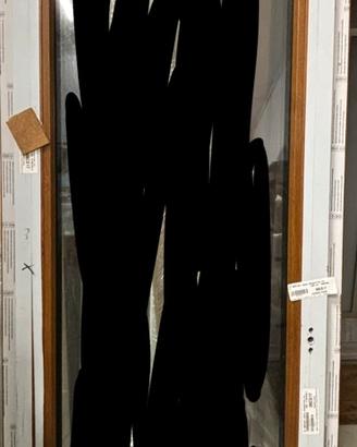 Finestra 1 anta PVC bicolore triplo vetro