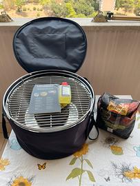 Lotusgrill XL, BBQ portatile completo di tutto
