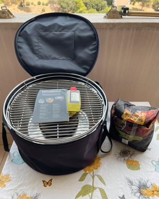 Lotusgrill XL, BBQ portatile completo di tutto