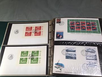 FDC Svezia lotto di 84 differenti