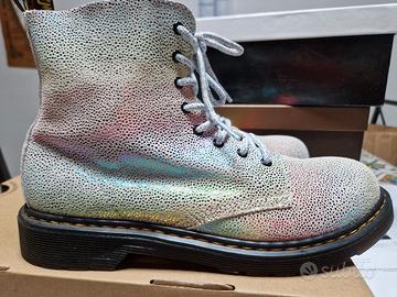 Dr martens argento 38 best sale