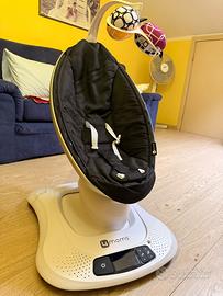 Sdraietta 4moms MamaRoo 4 nera con display – pari