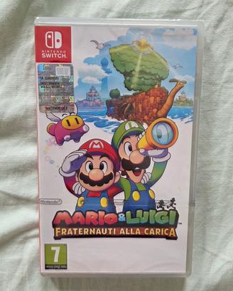Mario e Luigi Fraternauti Nintendo switch 